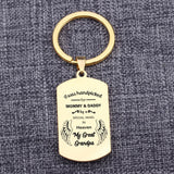 Handpicked for MOMMY and DADDY Keychain