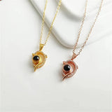 Memorial Photo Necklace Personalised Photo Projection Pendant Jewelry Gift