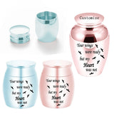 Memorials Cremation Urn With Small bird/seagull- Light urn Funeral Urn
