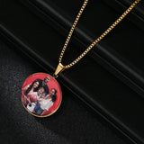 Custom Picture Necklace Pendant for Family DIY Personalized Photo Jewelry