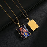 Custom Picture Necklace Pendant for Family DIY Personalized Photo Jewelry