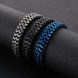 12mm Chain Mesh Tenis Bracelet Stainless Steel