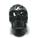Men Stainless Steel Flaming Rider Skull Pendant Chain