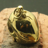 Gothic Crack Skull Pendant 316L Stainless Steel Polishing