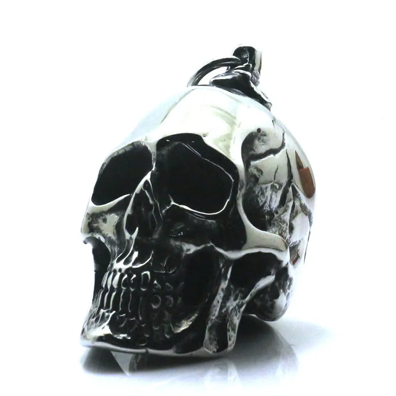 Men's Stainless Steel Skeleton Rider Pendant