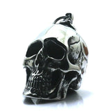Men's Stainless Steel Skeleton Rider Pendant