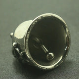 316L Stainless Steel Angel Bell Pendant
