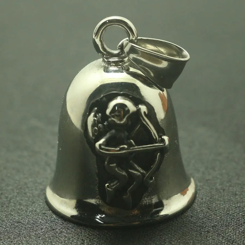 316L Stainless Steel Angel Bell Pendant