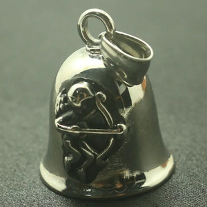 316L Stainless Steel Angel Bell Pendant