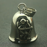 316L Stainless Steel Angel Bell Pendant