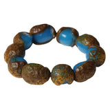 Men Amber Stone Bracelet Pendant Necklace