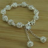 925 Sterling Silver Bracelet DIY Jewelry Gift