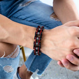 Men Bike Chain Bracelet Stainless Steel Biker Bicycle Motorcycle Link Chain