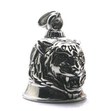 Men Boy 316L Stainless Tiger Biker Bell Pendant