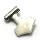 Men Boy 316L Stainless Steel Thor's Hammer Vikings Pendant