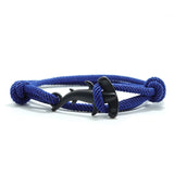Men Bracelet Rope Double Layer Adjustable Charm Bracelet