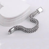 Men Bracelet Stainless Steel Link Chain On Hand Mens Jewelry Accessories
