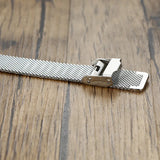 Men's Mesh Watch Bands Bracelet Stainless Steel Wristband