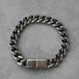 Vintage Punk Stainless Steel Cuban Chain Bracelet