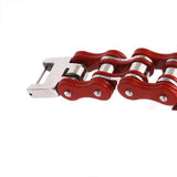 Men Bracelets Biker Chain Link Stainless Steel Retro Red Jewelry