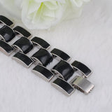Men Bracelets High Stainless Steel Bangles Punk Jewelry Accessories