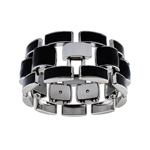 Men Bracelets High Stainless Steel Bangles Punk Jewelry Accessories