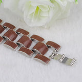 Men Bracelets High Stainless Steel Bangles Punk Jewelry Accessories