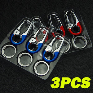 Men Car Key Chain Keychain Key Holder Stainless Steel Key Ring Car Styling Auto