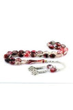 Men Cat Eye Barley Cut Powder Rosary