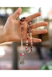 Men Cat Eye Barley Cut Powder Rosary