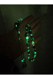 Men Cat Eye Barley Cut Powder Rosary