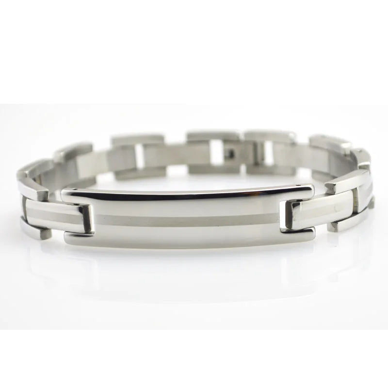 316L Stainless Steel Bracelet Chain Wristband SS027B