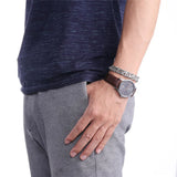 Men's Cross Stainless Steel Bracelet