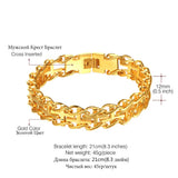 Men's Cross Stainless Steel Bracelet