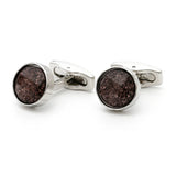 Men Cufflinks XK22S066 Round Formal Business Cuff Links