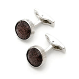 Men Cufflinks XK22S066 Round Formal Business Cuff Links