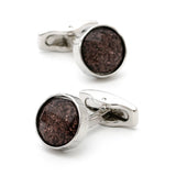 Men Cufflinks XK22S066 Round Formal Business Cuff Links