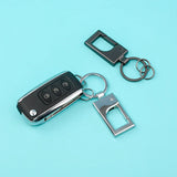 Door Shaped Clasp Keychain Metal Anti-Lost Waist Accessories Unisex Jewelry