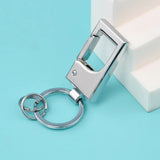 Door Shaped Clasp Keychain Metal Anti-Lost Waist Accessories Unisex Jewelry