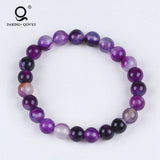 Crystal Natural Gem Stone Bead Bracelet for Men and Women