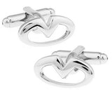 Men Car Logo Copper Cuff Links
