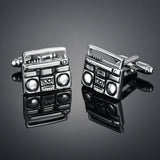 Men's Musical Note Cufflinks Piano Bass Gemelos Bouton