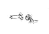 Metal Knot Ball Cuff Links Silver Copper Wholesale