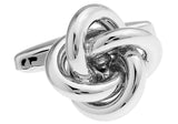 Metal Knot Ball Cuff Links Silver Copper Wholesale