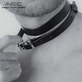 Men Harness Sissy BDSM Gay Neck Leather Fetish Body Bondage Cage
