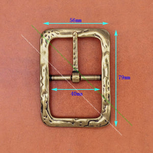 Men Heavy Strong Embossed 40mm Belt Buckle Replacement