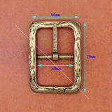 Men Heavy Strong Embossed 40mm Belt Buckle Replacement