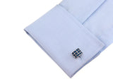Men's Copper Check Enamel Cufflinks Wholesale&retail