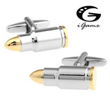 Copper Bullet Cufflinks Wholesale Novelty Gift For Men