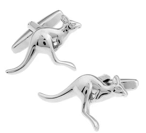 Men's Kangaroo Cufflinks Wholesale & Retail - Novelty Animal Gift
